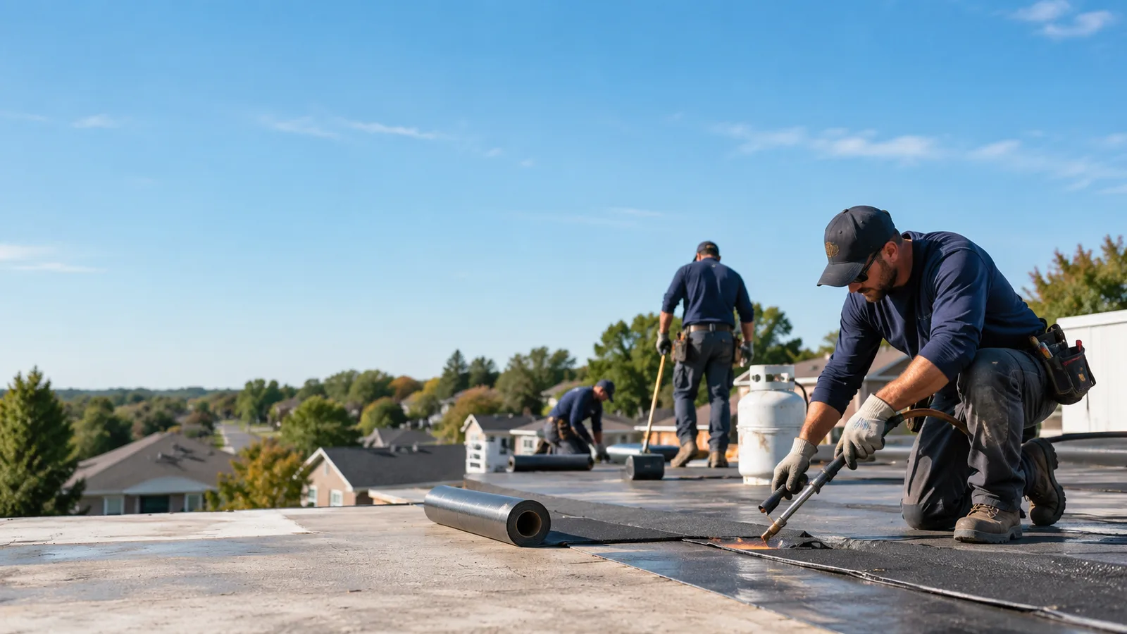 Flat Roof Leak Repair providers in Brusett, MT